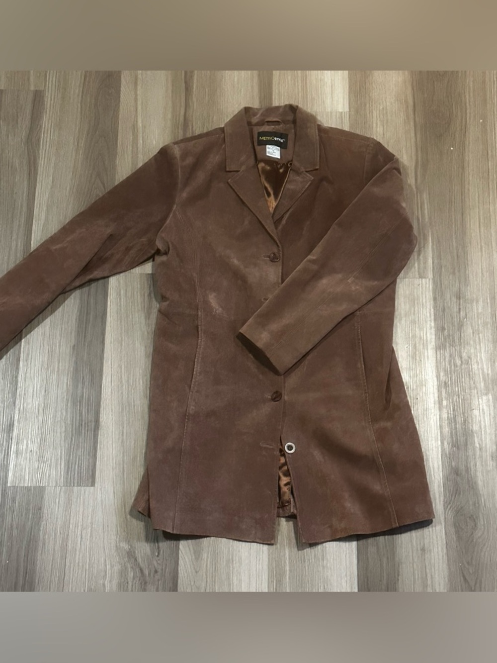 Women’s Brown Suede Coat